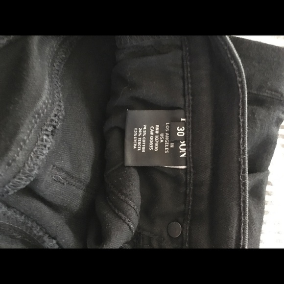 Hudson black skinny jeans - Picture 4 of 5